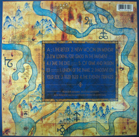 Duran Duran - Seven And The Ragged Tiger (Vinyl, LP, Album) Good Plus (G+) / Very Good (VG)
