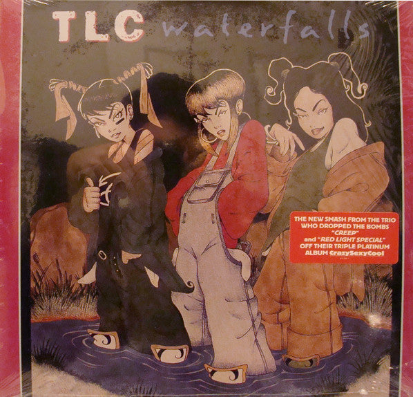 TLC - Waterfalls (Vinyl, 12", 33 ⅓ RPM) Mint (M) / Mint (M)