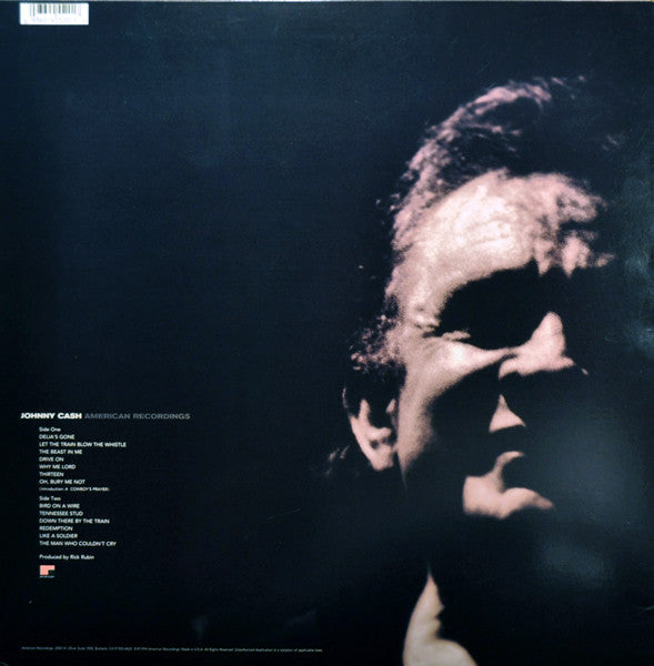 Johnny Cash - American Recordings (Vinyl, LP, Album) Near Mint (NM or M-) / Near Mint (NM or M-)