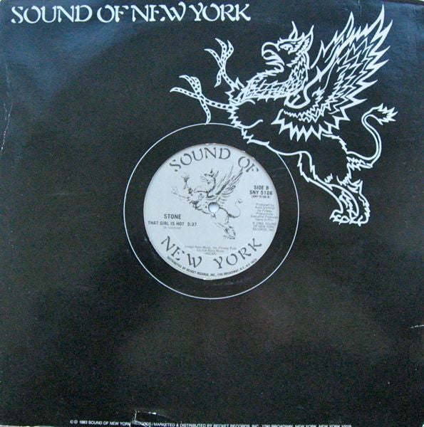 Stone - Crazy (Vinyl, 12", 33 ⅓ RPM, Single) Very Good (VG) / Very Good (VG)