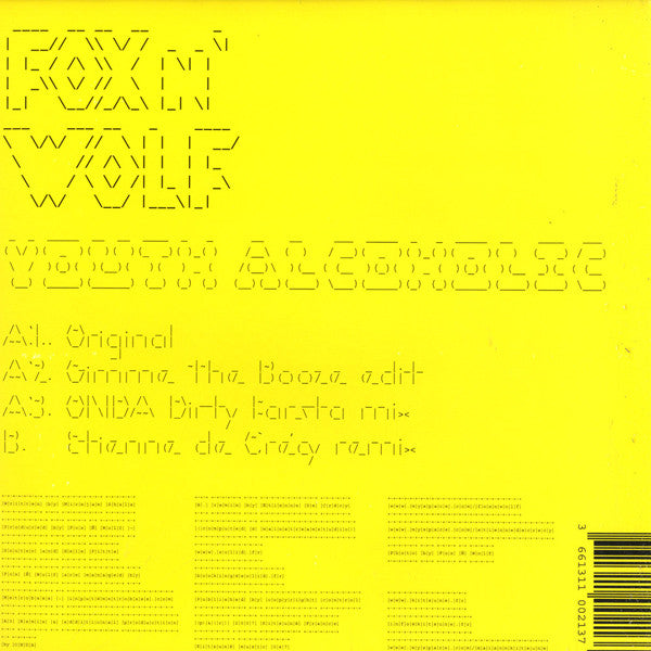 Fox N'Wolf - Youth Alcoholic (Vinyl, 12") Very Good (VG) / Very Good (VG)