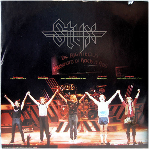 Styx - Caught In The Act Live (2xVinyl, LP, Album) Very Good Plus (VG+) / Good Plus (G+)