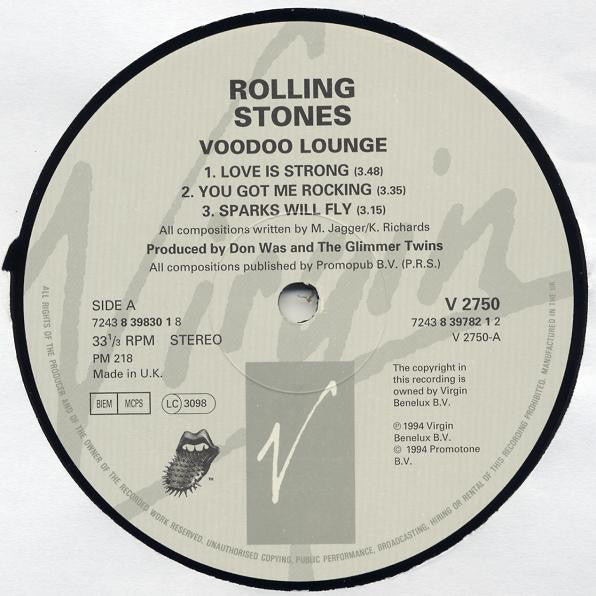 The Rolling Stones - Voodoo Lounge (Vinyl, LP, Album)