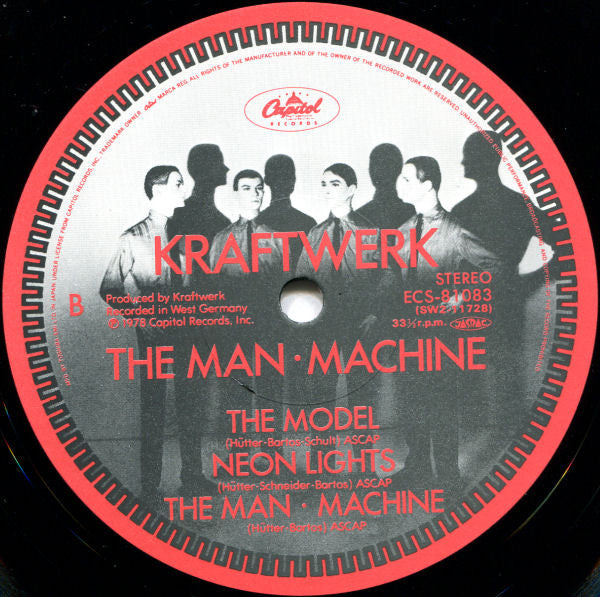 Kraftwerk - The Man·Machine = 人間解体 (Vinyl, LP, Album, Stereo)