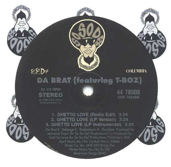 Da Brat - Ghetto Love (Vinyl, 12", 33 ⅓ RPM, Limited Edition) Very Good Plus (VG+) / Very Good Plus (VG+)