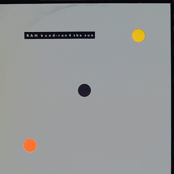 RAH Band - Run 4 The Sun (Vinyl, 12", 45 RPM) Very Good Plus (VG+) / Very Good (VG)