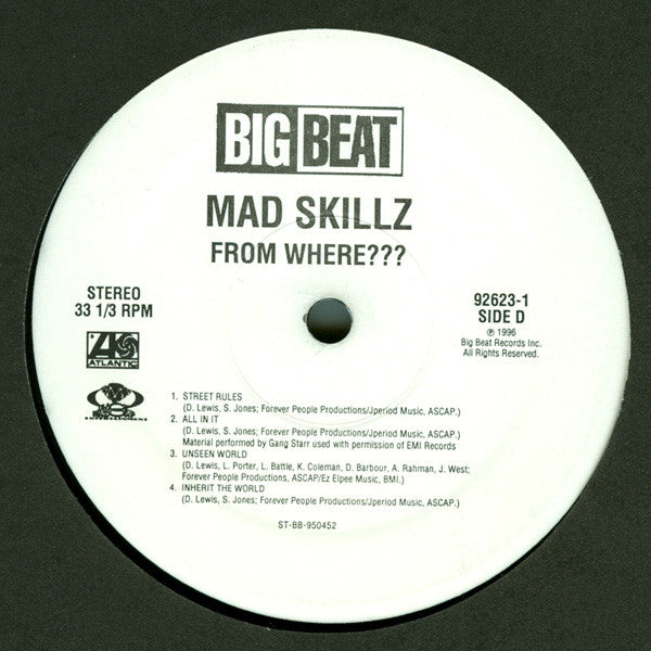 Mad Skillz - From Where??? (2xVinyl, LP, Album, Stereo) Very Good Plus (VG+) / Mint (M)