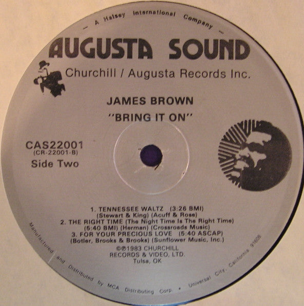 James Brown - Bring It On! (Vinyl, LP, Album) Very Good Plus (VG+) / Very Good (VG)