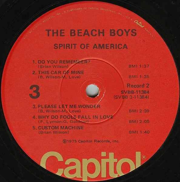 The Beach Boys - Spirit Of America (2xVinyl, LP, Compilation) Very Good Plus (VG+) / Very Good Plus (VG+)