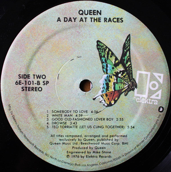 Queen - A Day At The Races (Vinyl, LP, Album, Stereo)