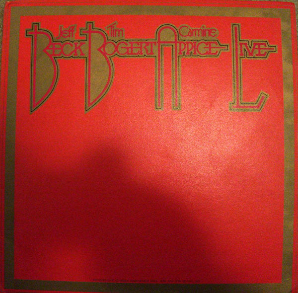 Beck, Bogert & Appice - Beck, Bogert & Appice Live (2xVinyl, LP, Album, Reissue) Very Good (VG) / Very Good (VG)