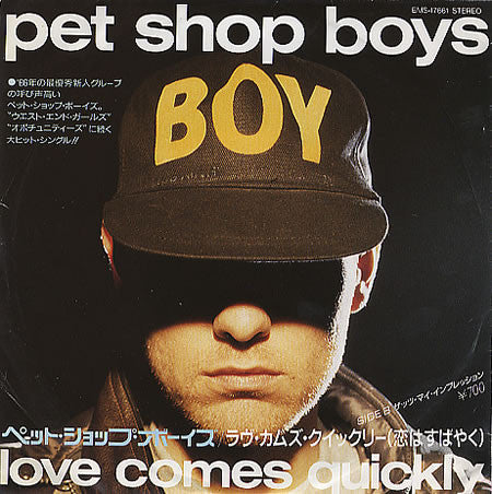 Pet Shop Boys - Love Comes Quickly (Vinyl, 7", 45 RPM, Single, Stereo) Very Good Plus (VG+) / Very Good (VG)