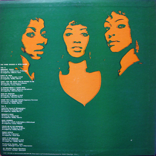 The Three Degrees - The Three Degrees & MFSB Show (Vinyl, LP, Album...