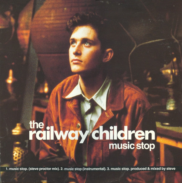 The Railway Children - Music Stop (Vinyl, 12", 45 RPM, Single) Very Good (VG) / Very Good (VG)