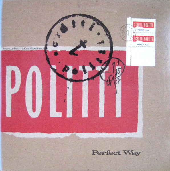 Scritti Politti - Perfect Way (Vinyl, 12", 45 RPM, Maxi-Single) Very Good Plus (VG+) / Very Good Plus (VG+)