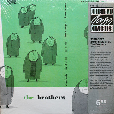 Stan Getz - The Brothers (Vinyl, LP, Compilation, Reissue, Remastered) Good Plus (G+) / Very Good (VG)