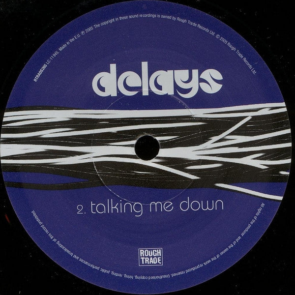 Delays - Valentine (Vinyl, 7", Single) Very Good Plus (VG+) / Very Good Plus (VG+)