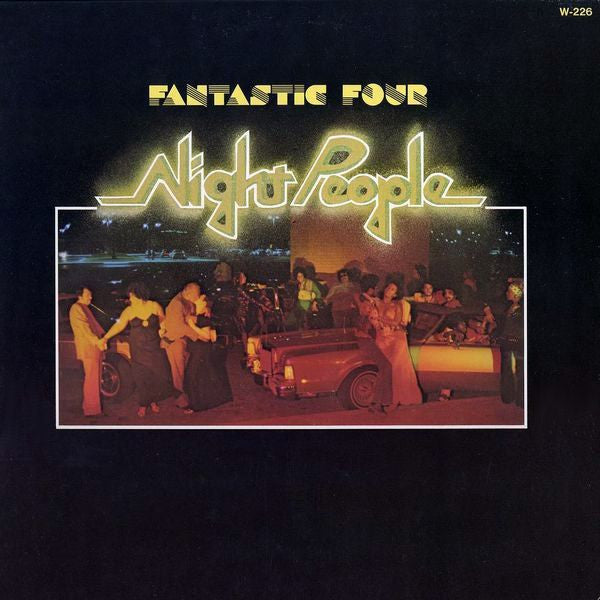 Fantastic Four - Night People (Vinyl, LP, Album, Stereo) Good Plus (G+) / Good (G)