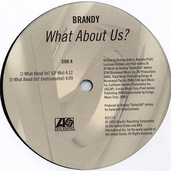 Brandy (2) - What About Us? (Vinyl, 12") Very Good Plus (VG+) / Very Good Plus (VG+)