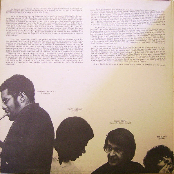 Sunny Murray - Sunny Murray (Vinyl, LP, Album) Very Good (VG) / Very Good (VG)