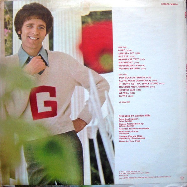 Gilbert O'Sullivan - Himself (Vinyl, LP, Album, Reissue, Stereo)