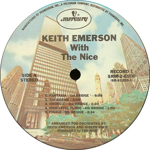 The Nice - Keith Emerson With The Nice (2xVinyl, LP, Compilation, Reissue) Good Plus (G+) / Good Plus (G+)