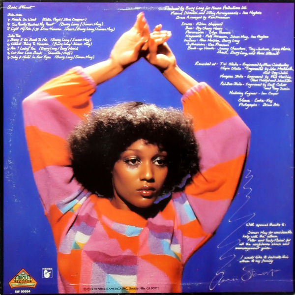 Amii Stewart - Knock On Wood (Vinyl, LP, Album, Stereo) Very Good (VG) / Good Plus (G+)