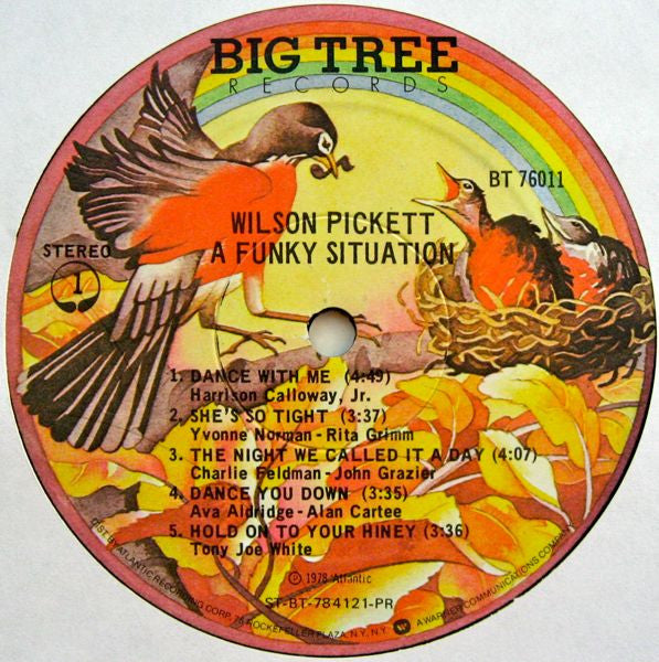 Wilson Pickett - A Funky Situation (Vinyl, LP, Album, Stereo) Very Good (VG) / Poor (P)