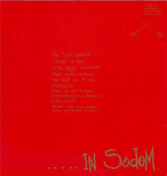 Soft Cell - This Last Night In Sodom (Vinyl, LP, Album, Reissue) Very Good Plus (VG+) / Very Good Plus (VG+)