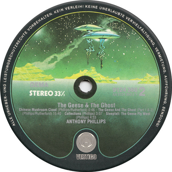 Anthony Phillips - The Geese & The Ghost (Vinyl, LP, Album, Stereo)