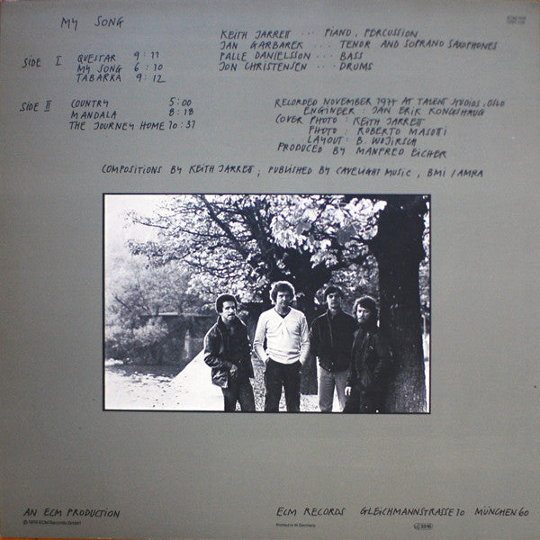Keith Jarrett - My Song (Vinyl, LP, Album, Stereo) Very Good (VG) / Good Plus (G+)