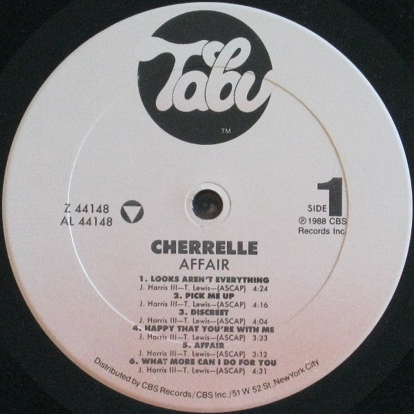 Cherrelle - Affair (Vinyl, LP, Album) Very Good Plus (VG+) / Very Good (VG)