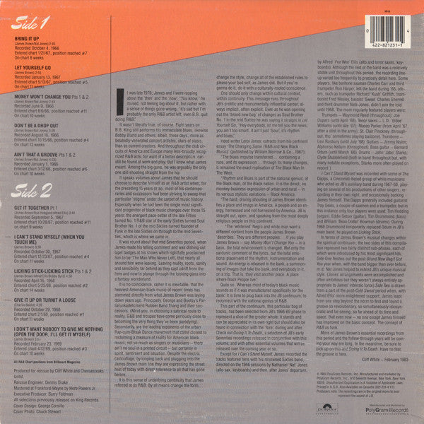 James Brown - The James Brown Story (Ain't That A Groove 1966-1969) (Vinyl, LP, Compilation) Very Good Plus (VG+) / Very Good (VG)