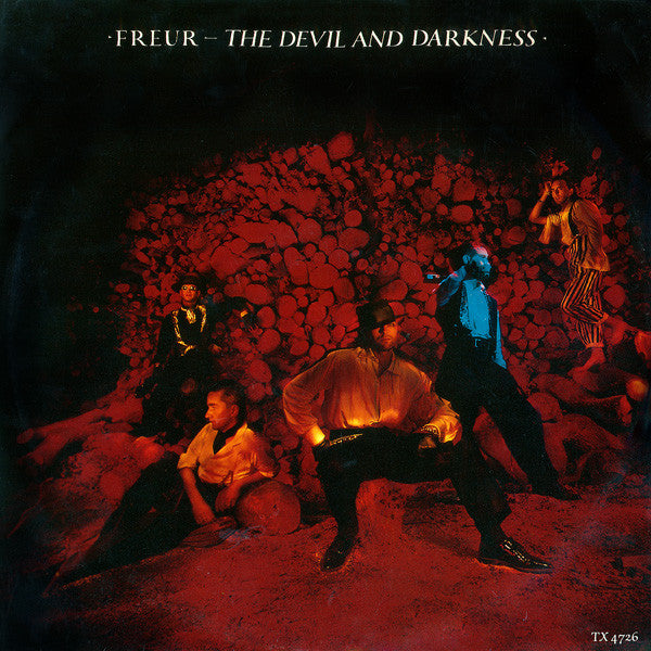 Freur - The Devil And Darkness (Vinyl, 12", 45 RPM, Single, Stereo) Very Good (VG) / Very Good Plus (VG+)