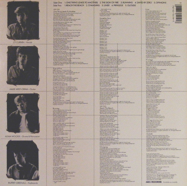 The Fixx - Reach The Beach (Vinyl, LP, Album, Stereo) Very Good Plus (VG+) / Very Good (VG)