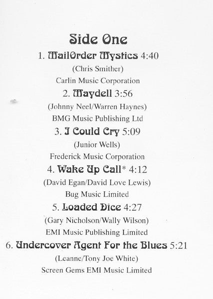 John Mayall - Wake Up Call (Vinyl, LP, Album, Stereo) Very Good Plus (VG+) / Very Good (VG)