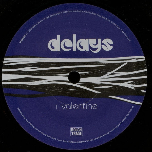Delays - Valentine (Vinyl, 7", Single) Very Good Plus (VG+) / Very Good Plus (VG+)