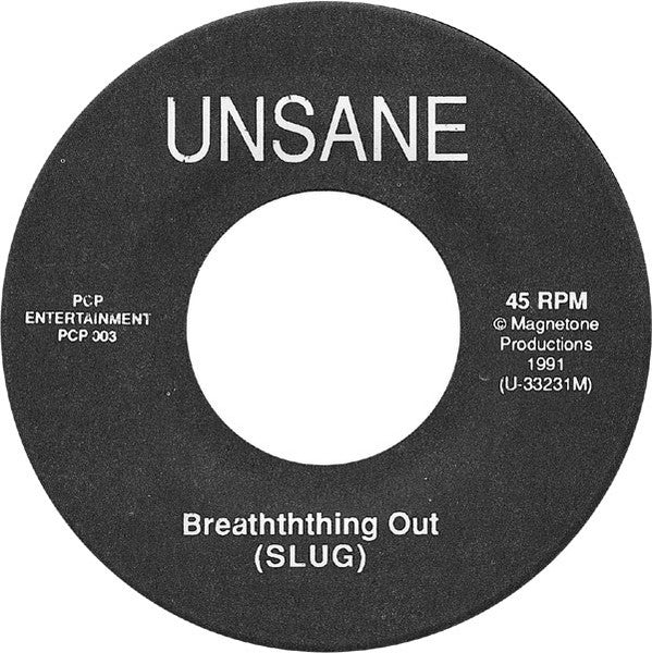 Unsane - Breathththing Out / Streetsweeper (Vinyl, 7", 45 RPM) Very Good Plus (VG+) / Very Good Plus (VG+)