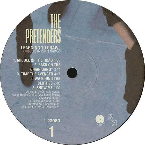 The Pretenders - Learning To Crawl (Vinyl, LP, Album) Good Plus (G+) / Good Plus (G+)