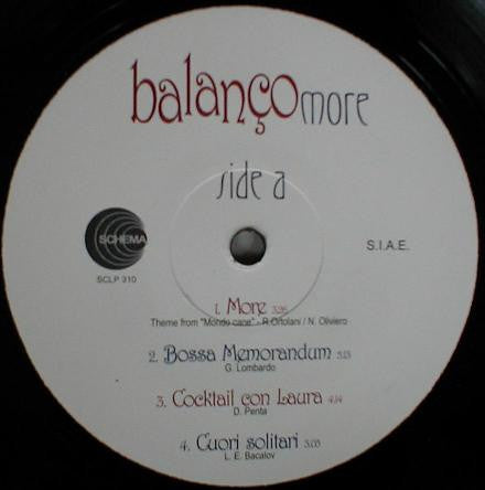 Balanço - More (2xVinyl, LP, Album) Good Plus (G+) / Good Plus (G+)
