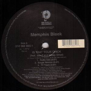 Memphis Bleek - Is That Your Chick (Vinyl, 12", 33 ⅓ RPM, Single) Very Good Plus (VG+) / No Cover