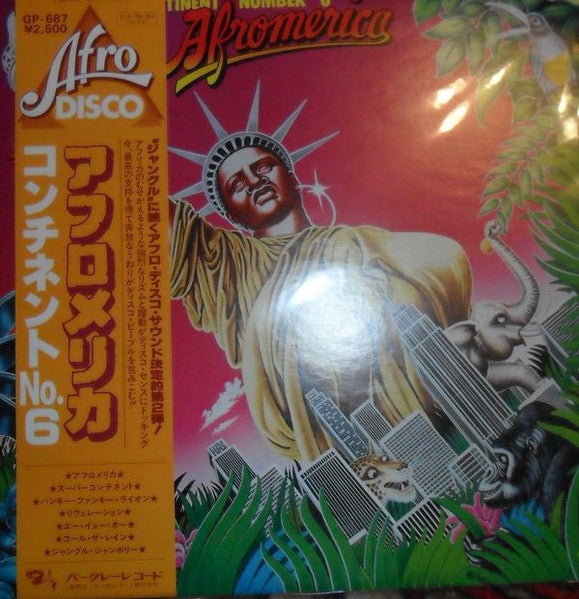 Continent Number 6 - Afromerica (Vinyl, LP, Album) Very Good Plus (VG+) / Very Good (VG)