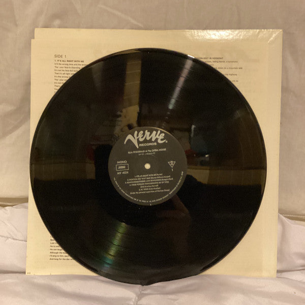 Ella Fitzgerald - Ella Fitzgerald At The Opera House (Vinyl, LP, Album, Reissue, Mono) Very Good (VG) / Very Good (VG)
