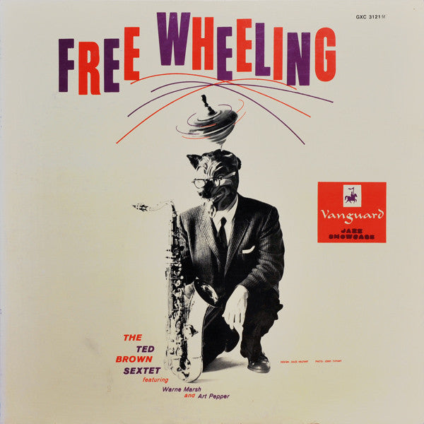 The Ted Brown Sextet - Free Wheeling (Vinyl, LP, Album, Reissue) Very Good Plus (VG+) / Very Good (VG)