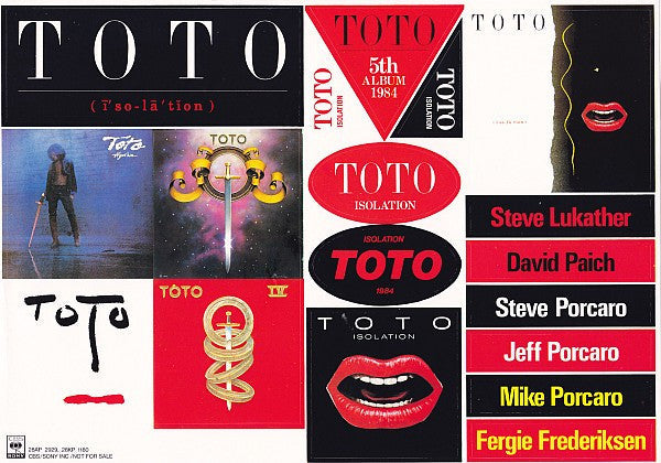 Toto - Isolation (Vinyl, LP, Album, Stereo)