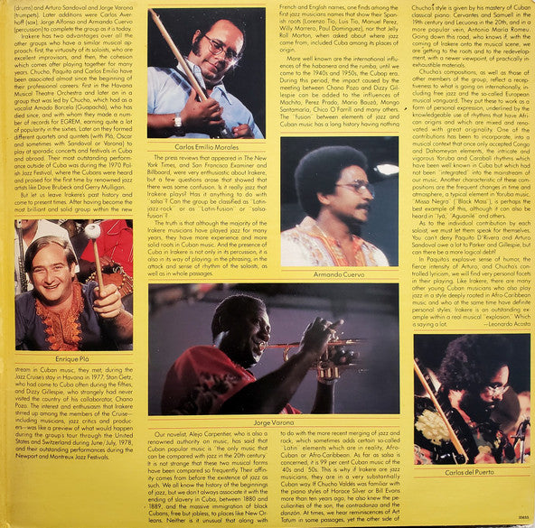 Irakere - Irakere (Vinyl, LP, Album, Stereo) Very Good (VG) / Very Good (VG)