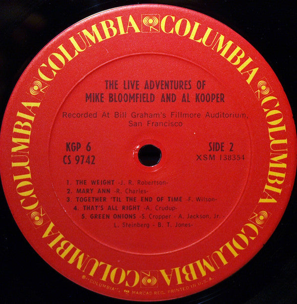 Mike Bloomfield - The Live Adventures Of Mike Bloomfield And Al Kooper (2xVinyl, LP, Album, Reissue, Stereo) Near Mint (NM or M-) / Near Mint (NM or M-)