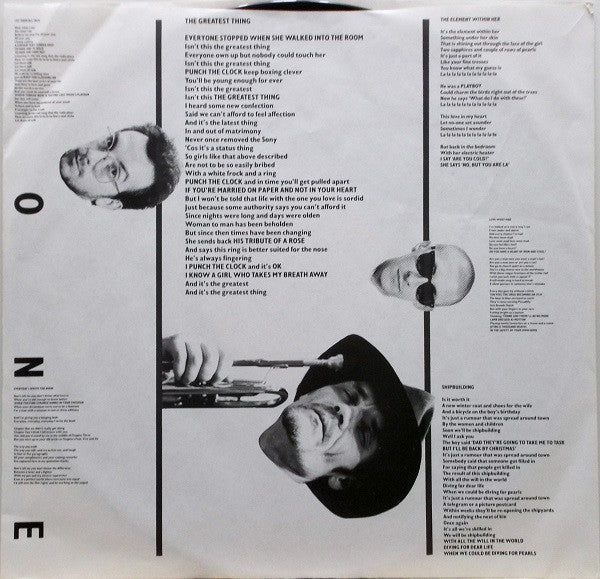 Elvis Costello & The Attractions - Punch The Clock (Vinyl, LP, Album, Stereo) Very Good (VG) / Good Plus (G+)