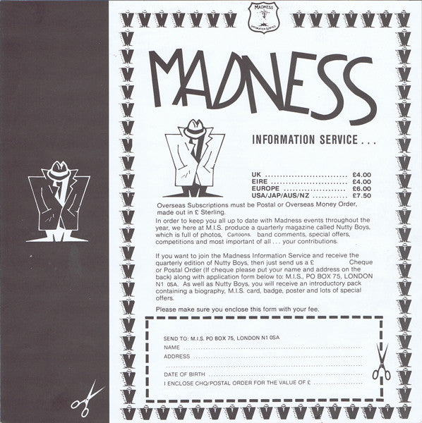Madness - Keep Moving (Vinyl, LP, Album) Very Good Plus (VG+) / Very Good (VG)