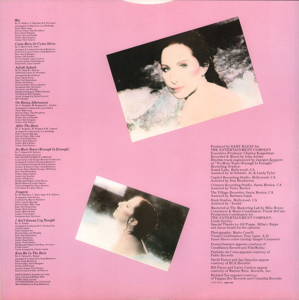 Barbra Streisand - Wet (Vinyl, LP, Album)